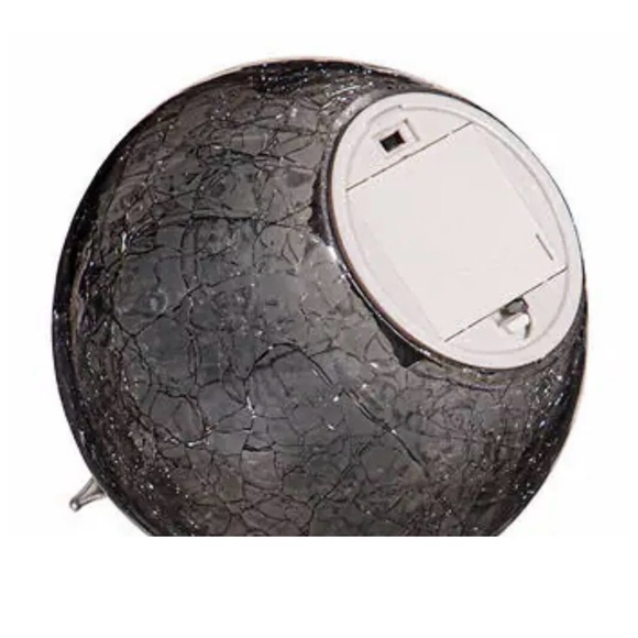 LED Glass Raindrops, set of 3 : Gray Finish New Christmas Holiday - Picture 8 of 9